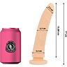 Dildo DELTACLUB orvosi szilikon 17 cm