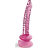 Dildo ICICLES N. 86 vákuumos tapadókoronggal