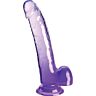 Dildo KING COCK 20,3 cm valósághű dizájnnal