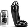 Dildo ALL BLACK 18 CM - Kényelmes és igényes