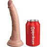 Realista Dildo Vibrátor KING COCK Elite 17.8 cm