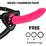 Dildo DELTACLUB Harness + Dong 23 cm