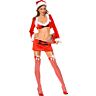 Disfraz Music Legs M/L szexi minivestido