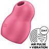 Vibrátor SATISFYER PRO TO GO 1 kettős légnyomás és vibráció