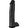 Dildo KING COCK 38 cm anatómiai kialakítással