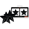 Pezoneras COQUETTE ACCESSORIES Black Stars - Újrahasználható