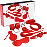 Bondage Készlet EXPERIENCE RED SERIES 8 részes