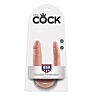 Dildo KING COCK U-alakú kicsi 12,7 cm