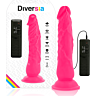 Rugalmas Vibráló Dildó DIVERSIA 21 CM