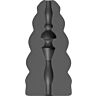 Masturbátor ALL BLACK MASTURBATOR FLICK spirális dizájnal
