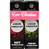 Fokozó gél SECRETPLAY LIQUID VIBRATOR LOVE VIBRATIONS PACK