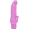 Vibrátor Vibrator GET REAL Classic Stim clitoris stimulálóval