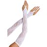 Lingerie kesztyűk LEG AVENUE EXTRA LONG virágos csipke