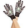 Guantes Fekete Music Legs Különleges dizájn