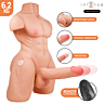 Realista Vibrátor INTENSE INTENSE DEEP TOUCH Anusszal