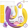 Vibrátor INTENSE WILLOW 3 az 1-ben szívó és vibráló stimulátor