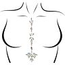Body jewelry Leg Avenue Jade ragyogó kövekkel