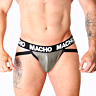 Jockstrap MACHO UNDERWEAR MX27GR Szexi anyagban
