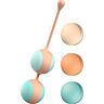 Stimulátor Liebe Kewos Peach/Mint – Két motoros dizájn