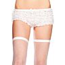 Tanga rövidnadrág Leg Avenue Lace Ruffle