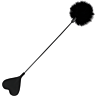 Pálca DARKNESS - BLACK LOVE FEATHER WHIP 40 CM