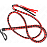 BDSM ostor KINK RED LONG SNAKE WHIP 210 CM