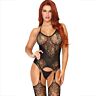 Bodystocking Leg Avenue csipke dizájnnal
