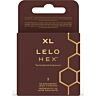 Kondom LELO HEX Respect XL szélesebb méretben