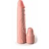 Péniszvédő FANTASY X-TENSIONS 20,32 cm hosszú és 5 cm hosszú dugóval