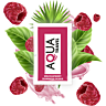 Vízbázisú Lubrikáló AQUA TRAVEL 6 ml - Vad Málna Íz