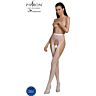 Bodystocking PASSION ECO COLLECTION S003 fehér