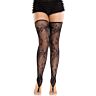 Harcművészeti harisnya LEG AVENUE Floral Lace virágos csipke