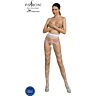 Sexy bodystocking PASSION WOMAN ECO S006 fehér színben