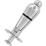 BDSM Anális Plug METAL HARD Rozsdamentes Acél