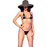 Micro bikini CHILIROSE CR 4840 érzékien csillogó tüllből