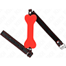 Gag KINK COLLAR & GAG RED BONE 12 CM