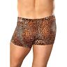 Braga Male Power SHORT LEOPARDO POUCH S kényelmes viselettel