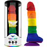 Strapon Dildo MYTHOLOGY COREY PRIDE L - Rugalmas és bőrbarát