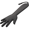 BDSM Eszköz DARKNESS BLACK FETISH HAND PADDLE