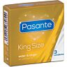 Kondom PASANTE King Size - Szélesebb és hosszabb illeszkedés