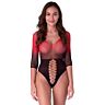 Bodystocking PASSION BS118 3/4-es ujjakkal