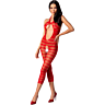 Bodystocking PASSION WOMAN BS081 Hálóval