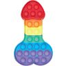 Stresszoldó játék KHEPER GAMES Multicolor Pop-It Pénisz