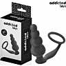 Anális dugó ADDICTED TOYS Modell 5 gyűrűvel