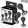 Anális Plug Szett ADDICTED TOYS - 3 db gömb alakú