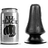 BDSM Anális Plug ALL BLACK 12 CM - Kicsi, de erőteljes