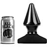 Anal Plug All Black 17cm - Hipoallergén Kellemes Élmény