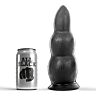 BDSM Plug ALL BLACK 23 CM - Intenzív élmény