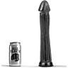 BDSM Anális Plug ALL BLACK 31 CM - Puha tapintás