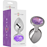 BDSM Anális Plug INTENSE - Gyémánt díszítéssel